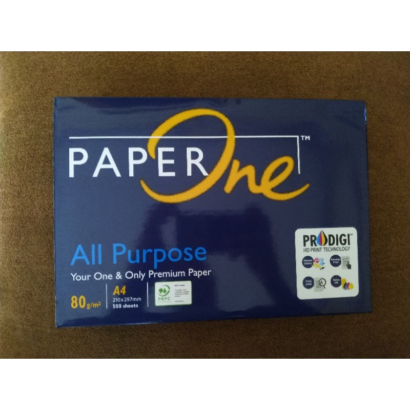 

Kertas HVS Paper One A4 80 Gsm 500 lembar
