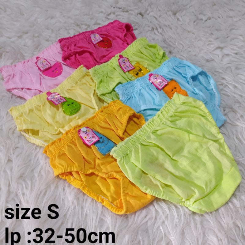 celana dalam anak umur 1-3 tahun murah harga 3 pcs