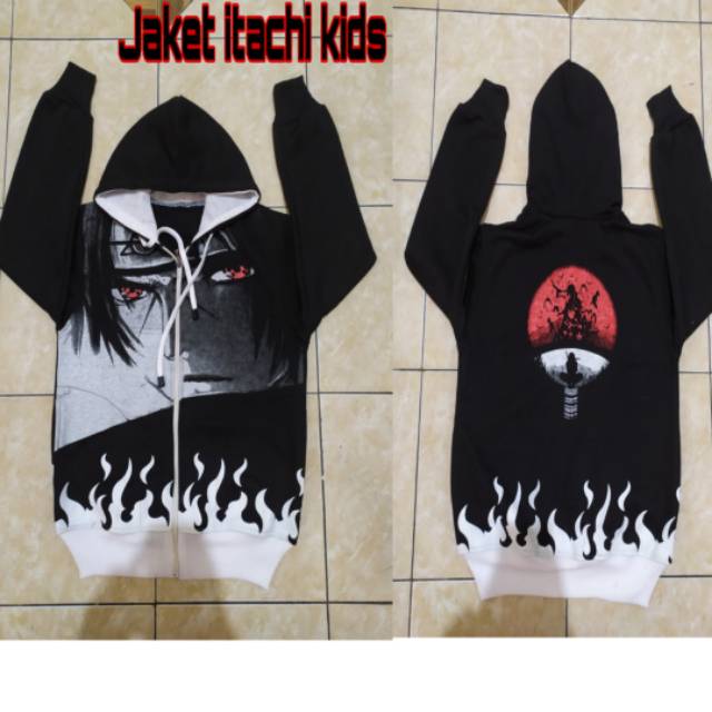 Jaket anak uchiha itachi fullprint