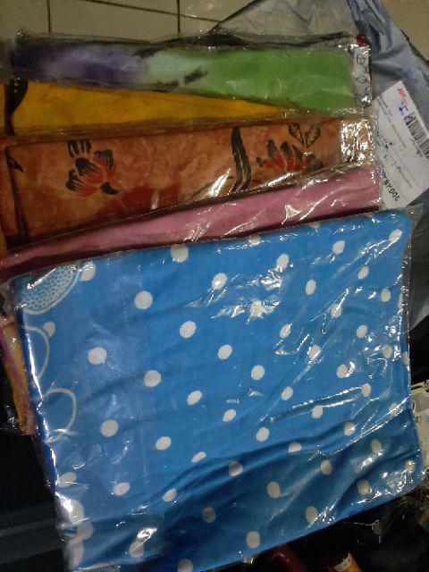 Tunik Cantik Batik Pekalongan Motif Sakura Biru