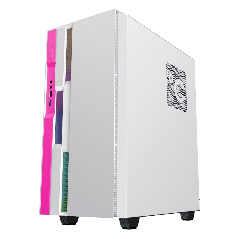 CASE PC GAMEMAX BRUFEN C3 PINK TEMPERED GLASS ARGB COC ATX