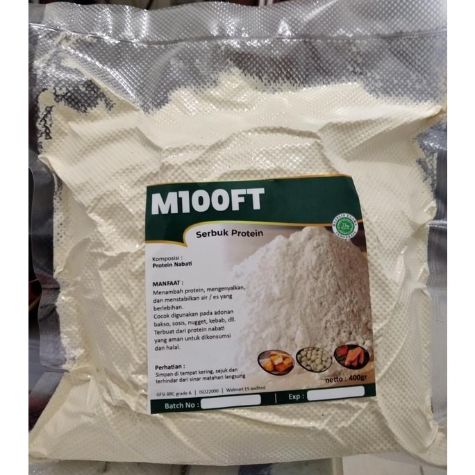 

M100Ft - Pengenyal,Pemadat,Pengering Bakso,Siomay,Dll |Pengikat Lemak Terbaru