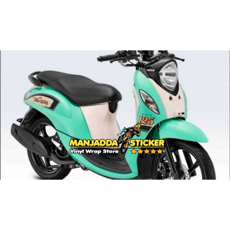 Stiker Skotlet Motor / Sticker Skotlet Motor Warna Mintz