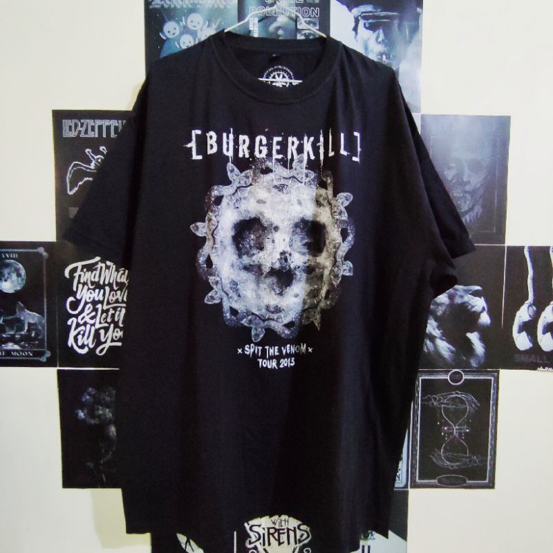 T-SHIRT BURGERKILL - SPIT THE VENOM