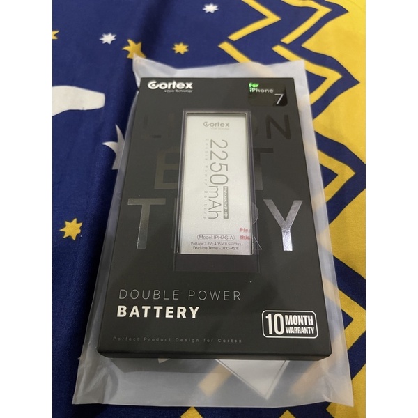 baterai cortex iphone 7 new/baru