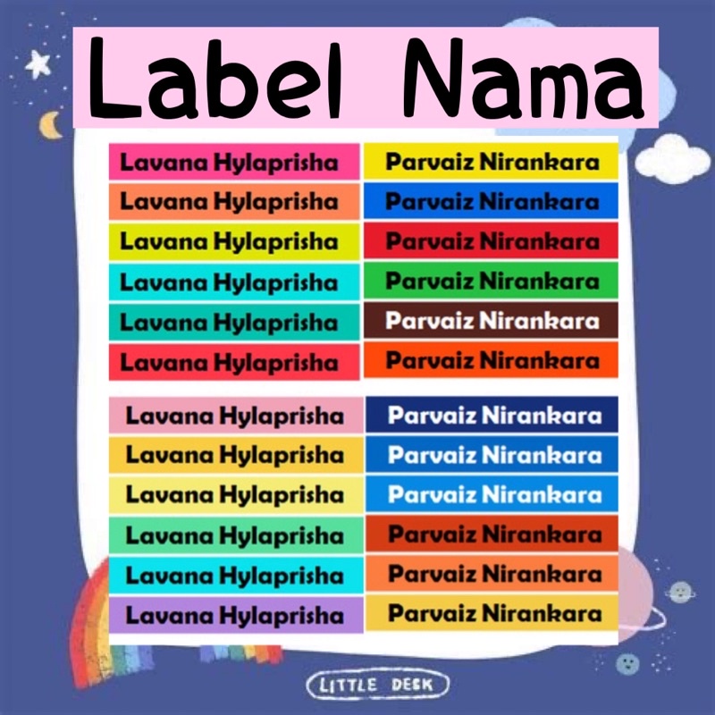 

STICKER LABEL BUKU PELAJARAN CUSTOM STIKER NAMA BUKU STIKER CUSTOM NAMA BUKU SEKOLAH ANAK
