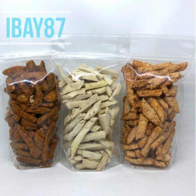 

Basreng kemasan 100 gram aneka rasa