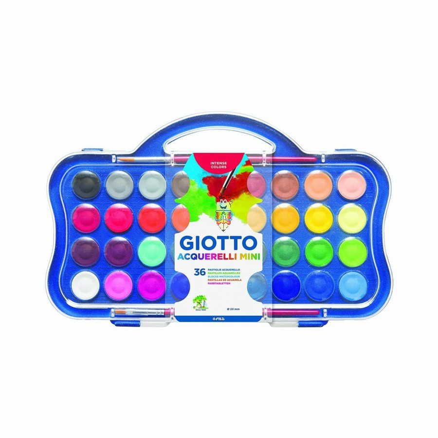 

Giotto Mini Watercolor Blocks 23mm 36 Colors #352700
