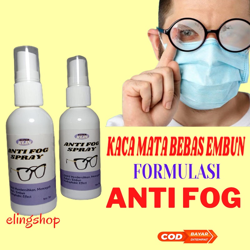 Cairan Pembersih Anti Embun Kacamata Kaca Mata Anti Embun Anti Fog Spray