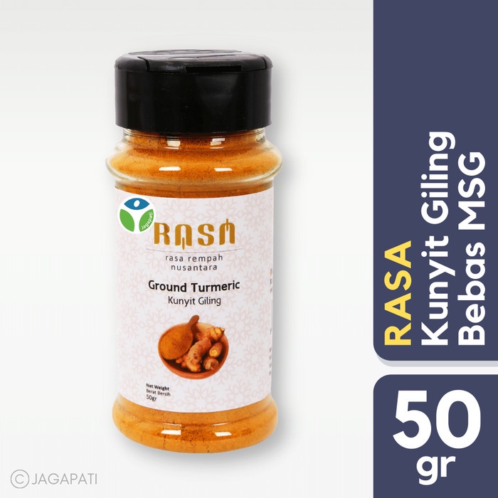 

PEMOTONG DAGING RASA - Ground Turmeric - Kunyit Giling - Bumbu Masak No MSG - 50 Gr BG0735
