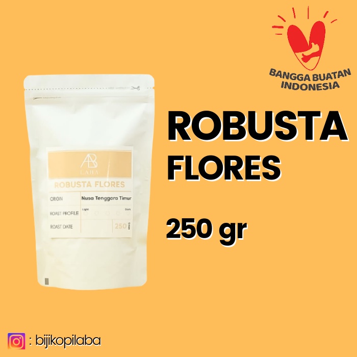 

Kopi Robusta FLORES NTT PREMIUM 250 Gram