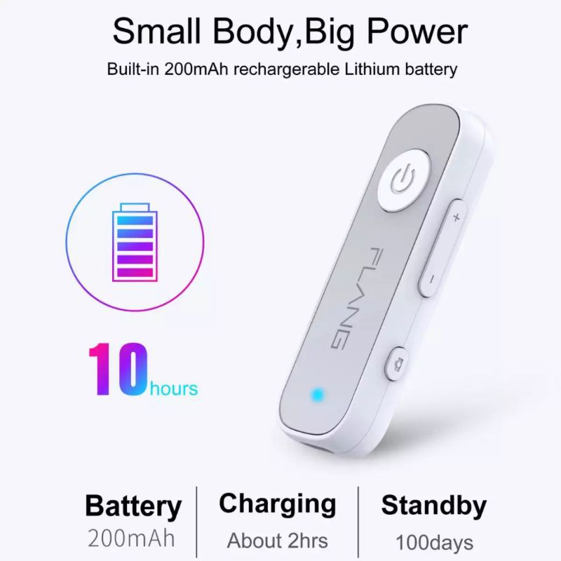 Bluetooth Receiver Audio Stereo BT 5.1 FLANG GS1 Nirkabel Audio Adapter Car dengan Mikrofon AUX Out