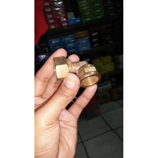 keni drat dalam air panas 1/2"