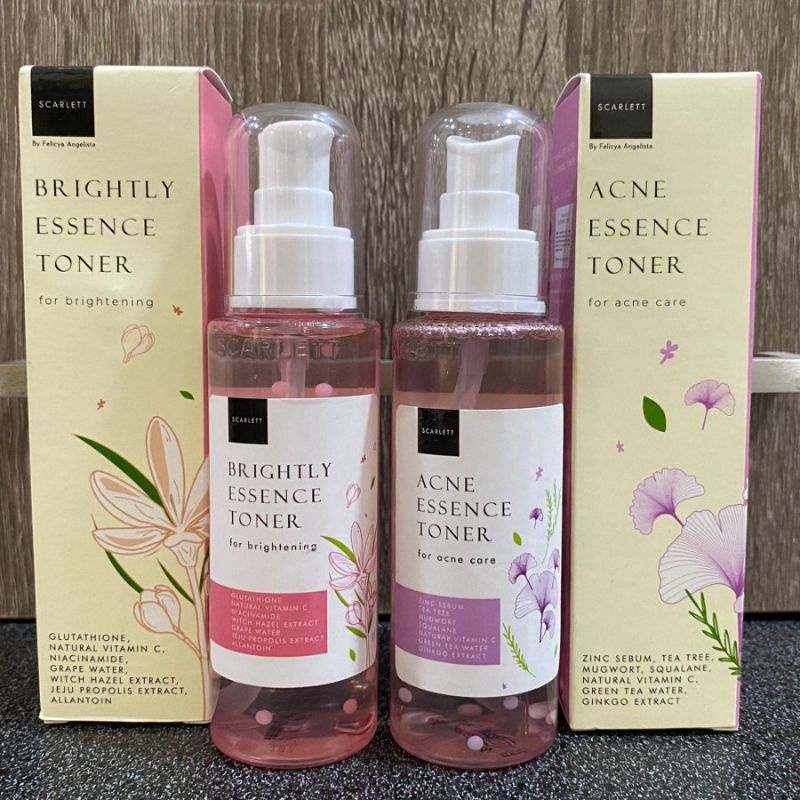 Toner Scarlett brightly acne