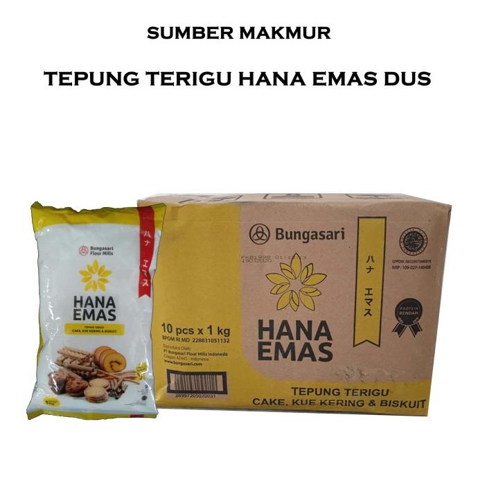 

SALE TEPUNG TERIGU HANA EMAS KEMASAN 1 KG