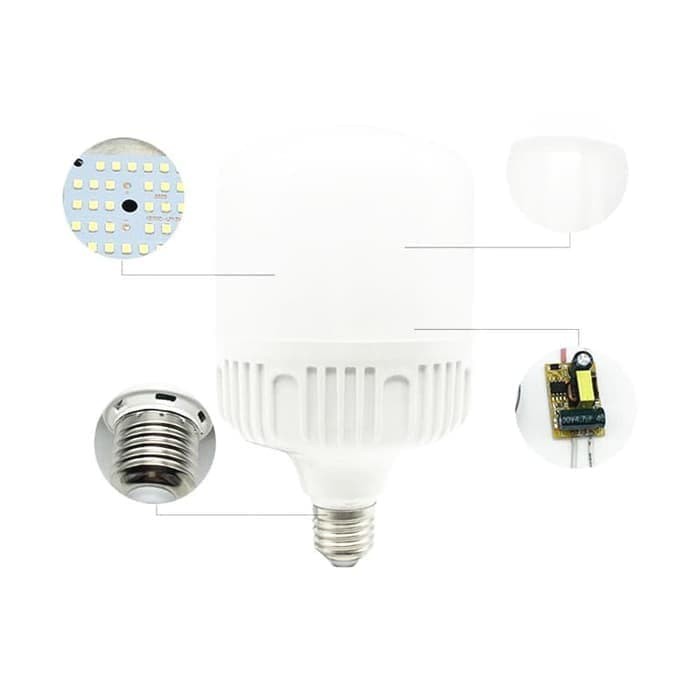 Lampu LED 15W Bulb Jumbo Tabung 15W Kapsul Super Terang Putih