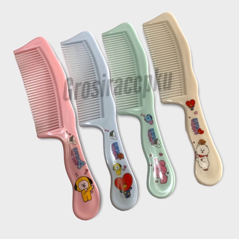 Sisir Besar Gagang Karakter Tebal Murah Meriah