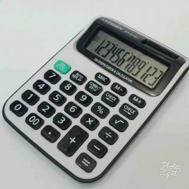 

Kalkulato Citizen 212 J Grande Super . Kalkulator Citizen 12 Digit