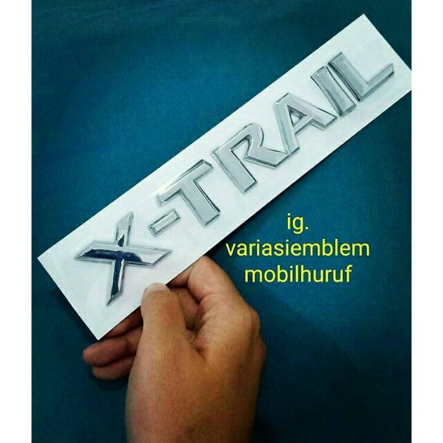 Emblem nissan xtrail logo original part