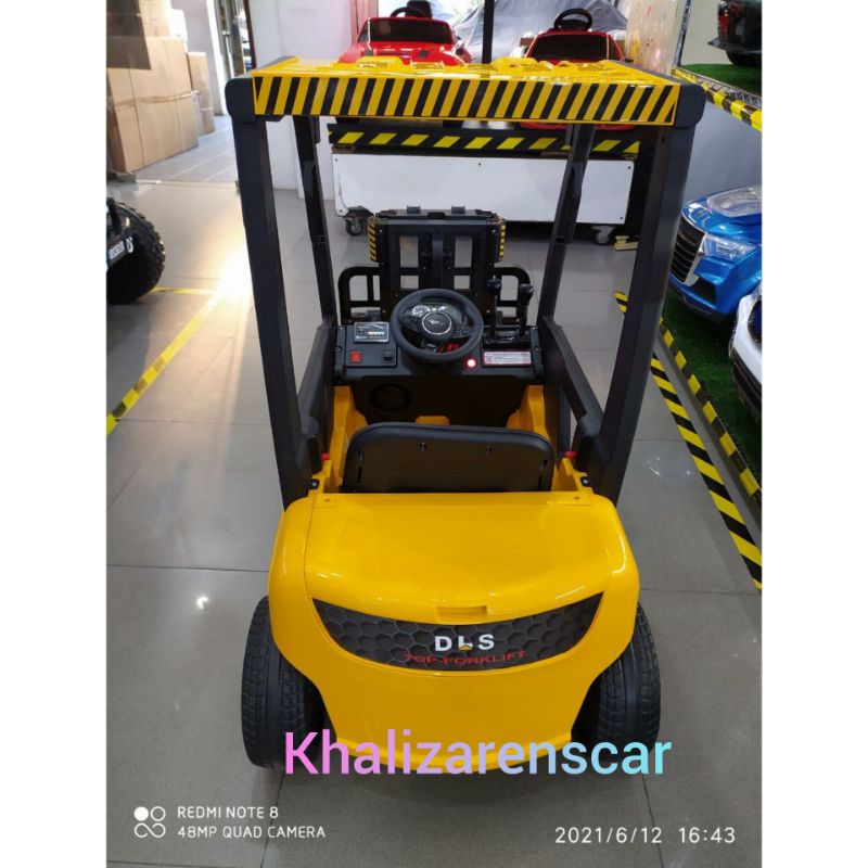 Mainan Mobil Aki Anak Forklift Yukita 08