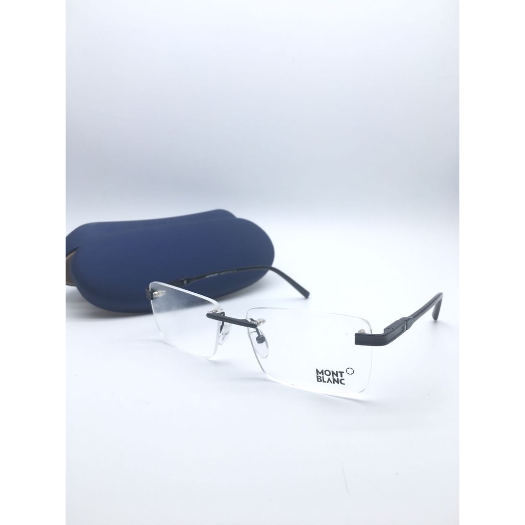 Frame Kacamata Minus Baca Montblanc Bor 8069 Kotak Pria Wanita