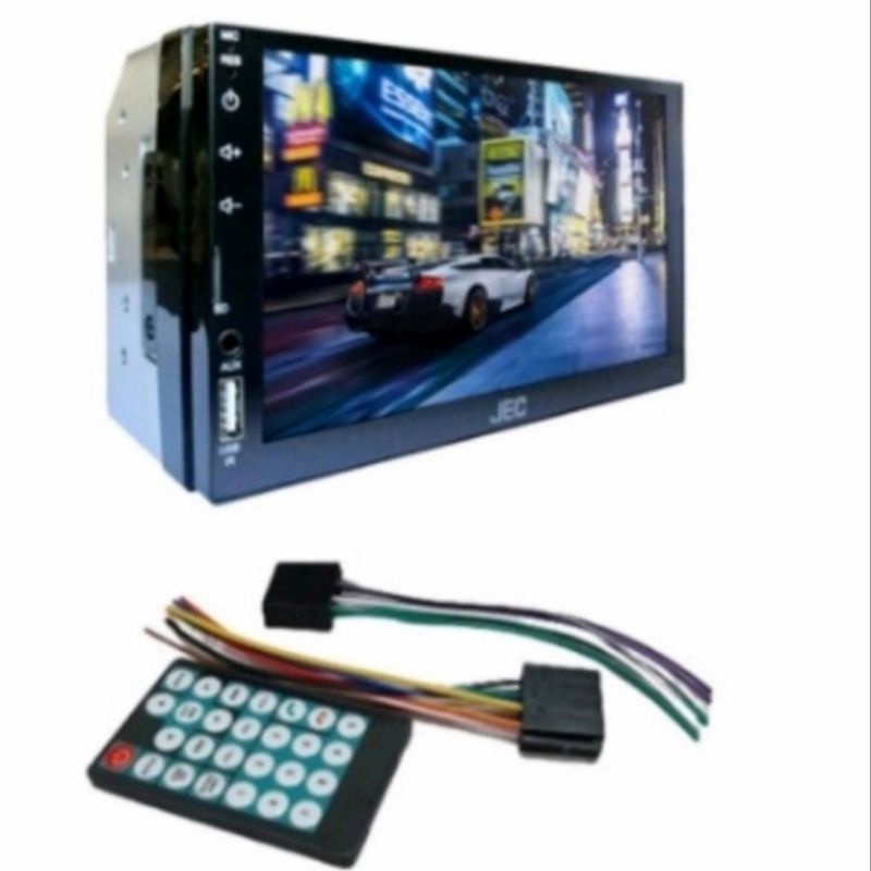 Head Unit Mobil Double din Universal Mirrorlink Mp4 Full HD 1080p