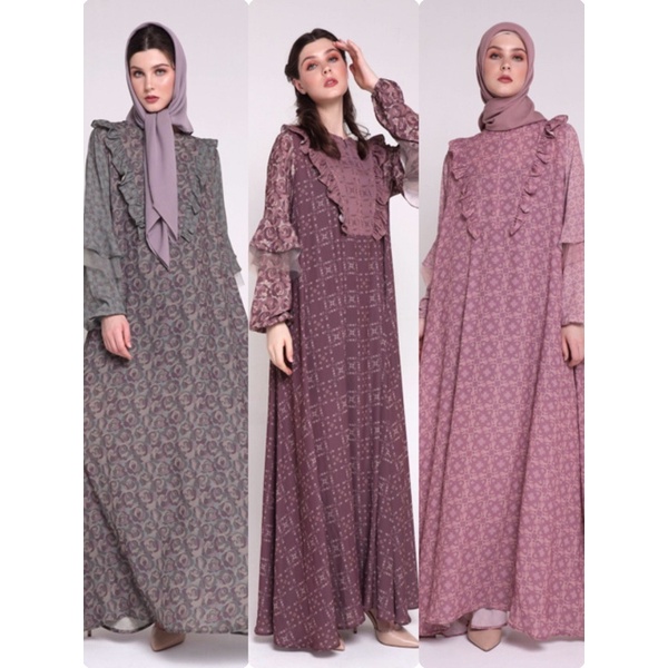 [ KIDS & DEWASA ] READY STOCK DRESS SLEEPING BEAUTY AURORA BY PURU KAMBERA