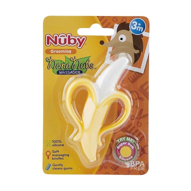 Nuby Banana Teether - Gigitan bayi