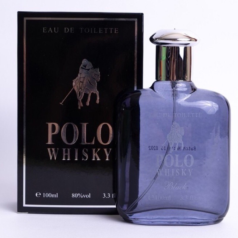 Parfum polo whisky black 100% ori dan awet