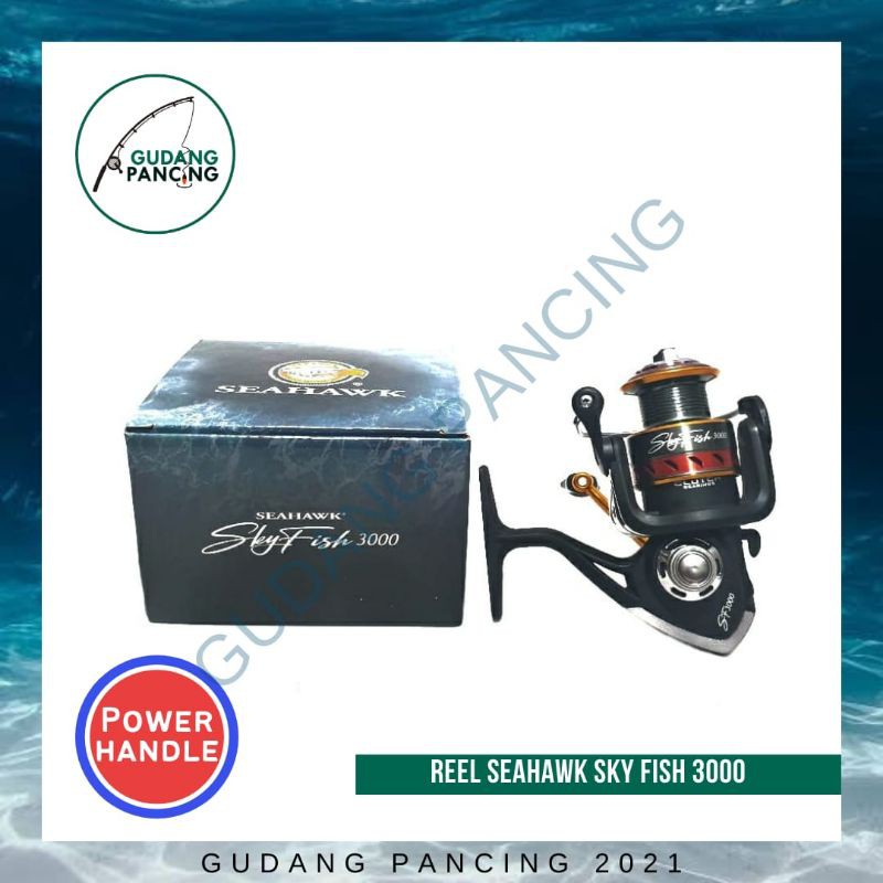 Reel Pancing Seahawk Sky Fish 3000 7BB - Power handle