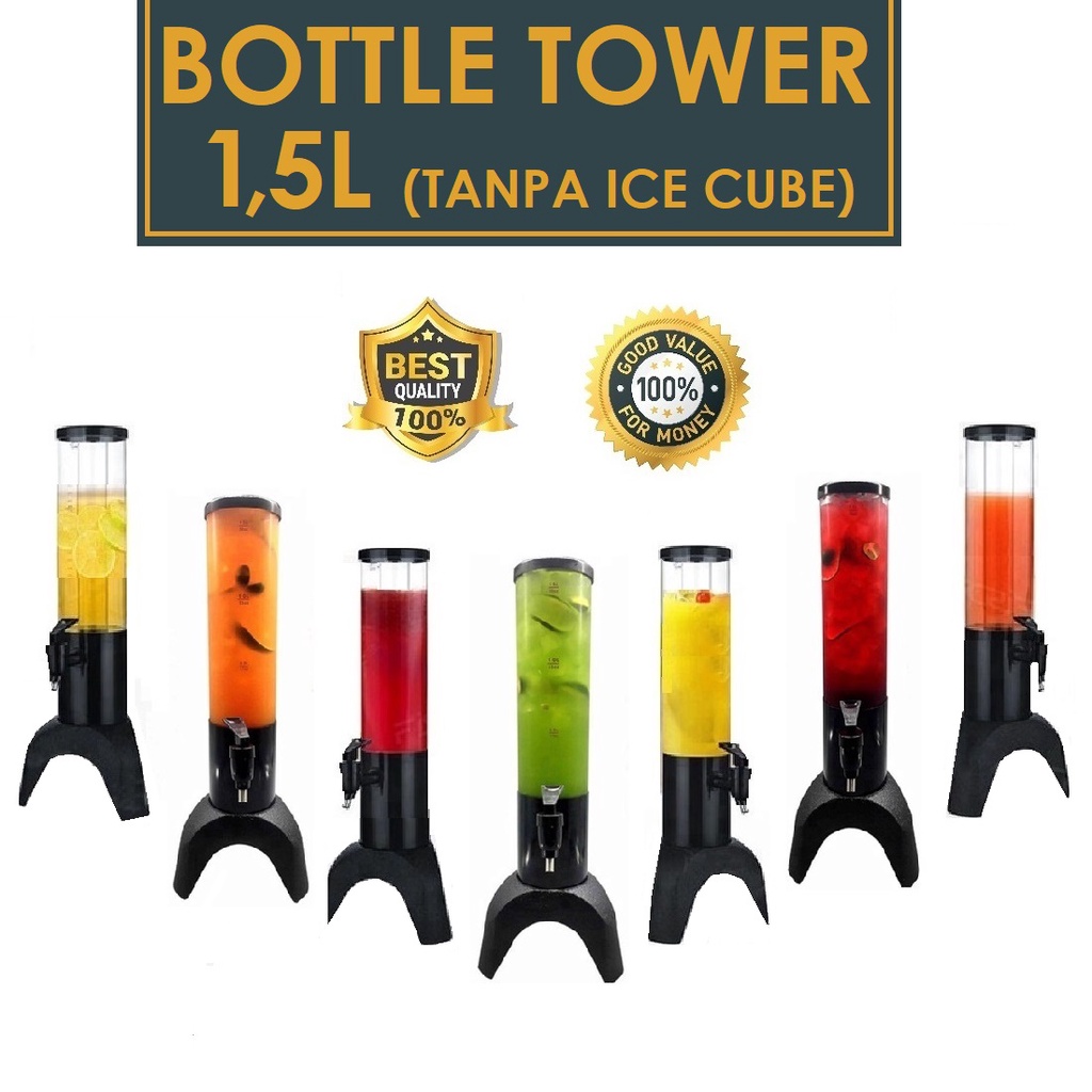 Jual Hannsbro Botol Tower 15 Liter Beer Tower Soju Tower Botol Kafe Minuman Tower 2202