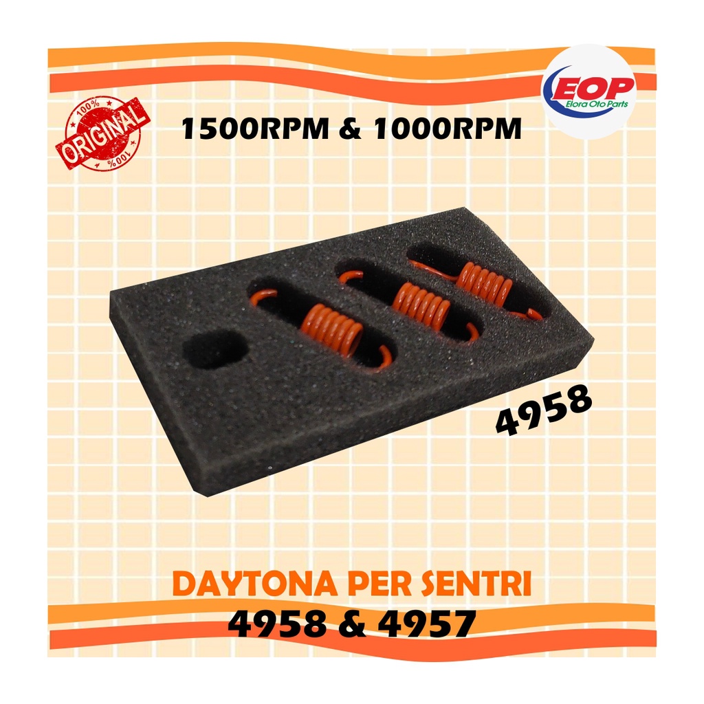 Per Sentri Daytona PCX, Vario, NMax 1000 &amp; 1500Rpm Ori 100%