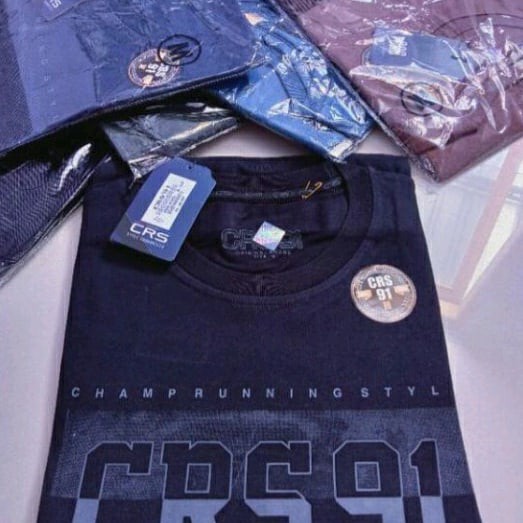 Kaos Pria CRS 91 Kaos Distro Baju Pria Premium Quality