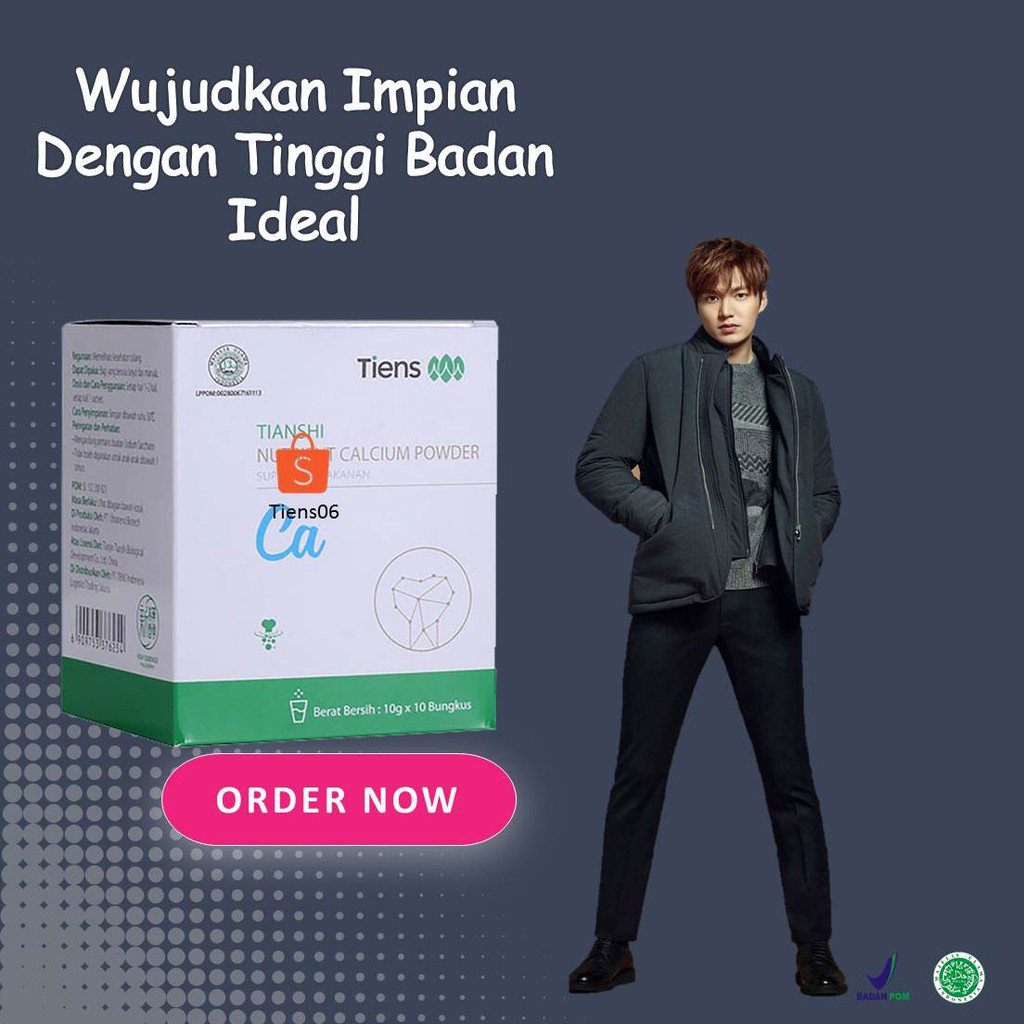 

Susu susu Kalsium Tiens Untuk Patah Tulang Susu Ibu Hamil & Susu Peninggi Badan Tiensi (per sachet)