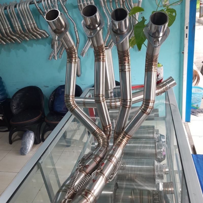 Header Ninja ZX25R Full Stainless