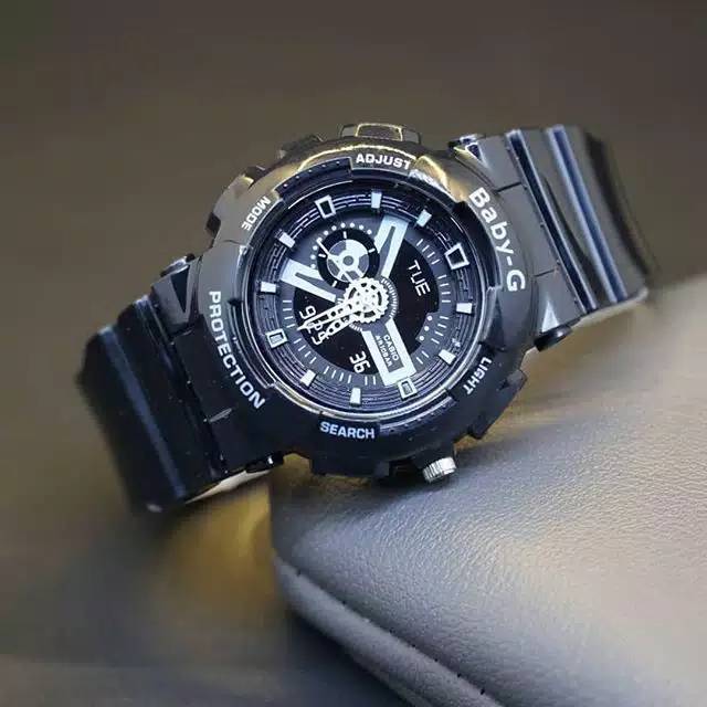 Jam Tangan Wanita / pria Casio Baby-G BGA110 Crono Off Watch Wotch Wtch Jam Jqm Jsm Jaam Jan Tangan 