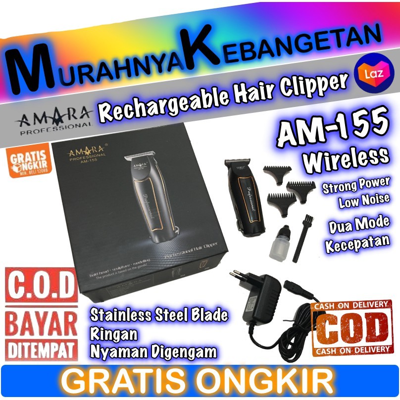 Amara AM-155 / Hair Clipper Amara / Alat Cukur Rambut
