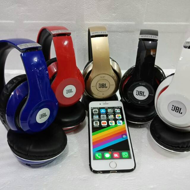 Earphone bando bluetooth JBL