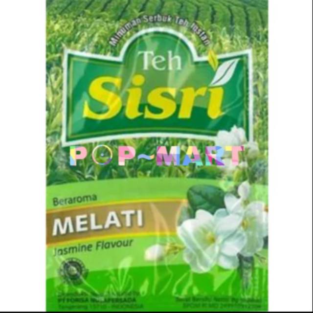 

Teh Sisri rasa Melati 1renteng isi 10pcs