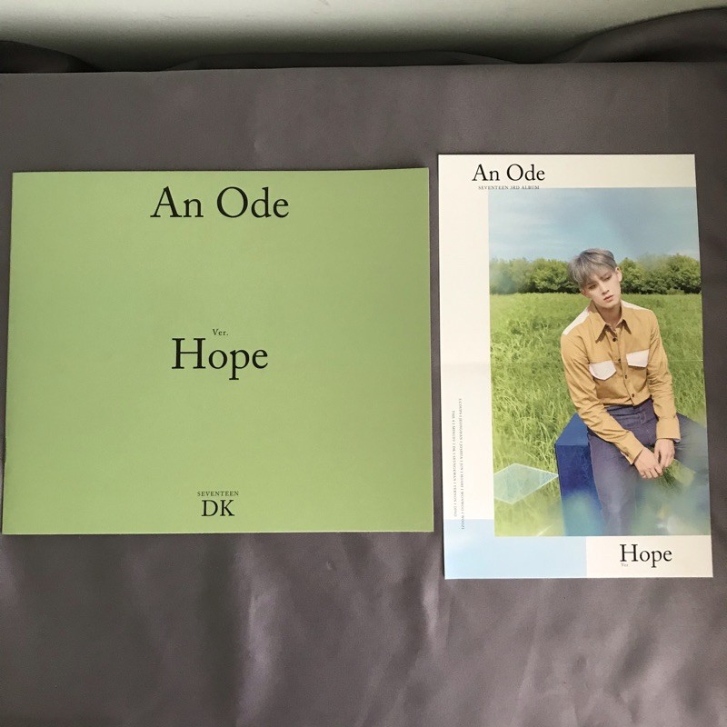 ALBUM SEVENTEEN AN ODE HOPE VER MINGYU DK OFFICIAL KPOP
