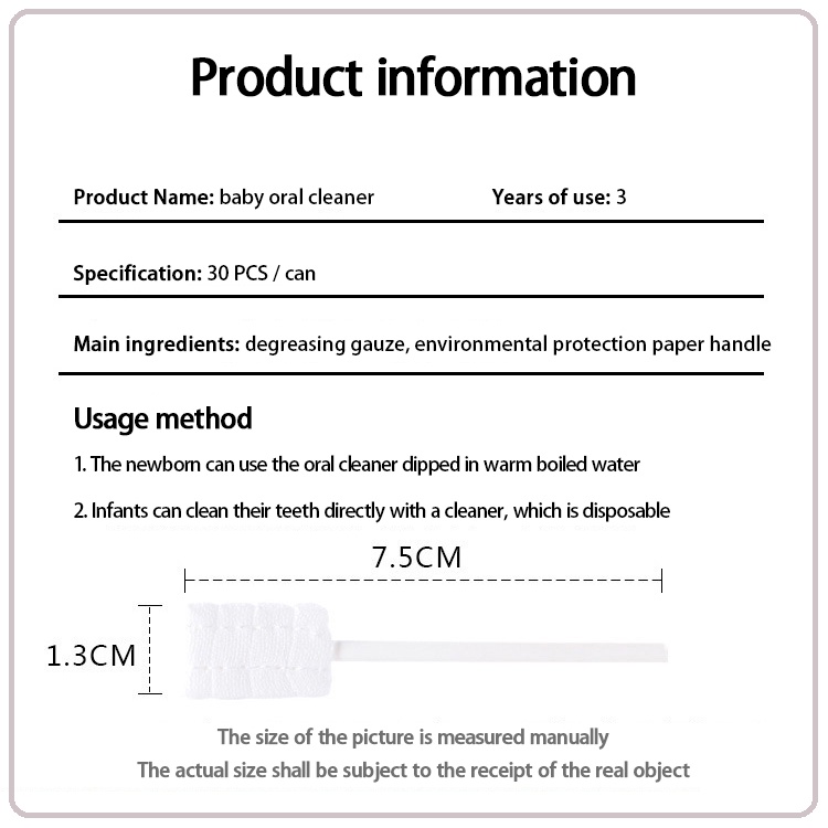 Lababy Infant Oral Cleaner (30pcs)