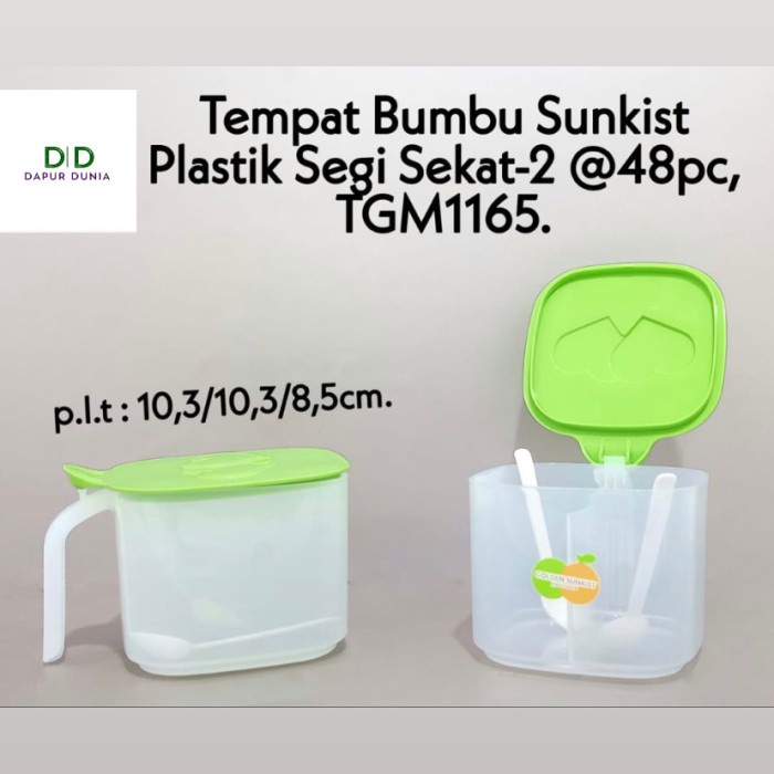 SALE DISKON Tempat bumbu plastik golden sunkist ( TGM1165 )