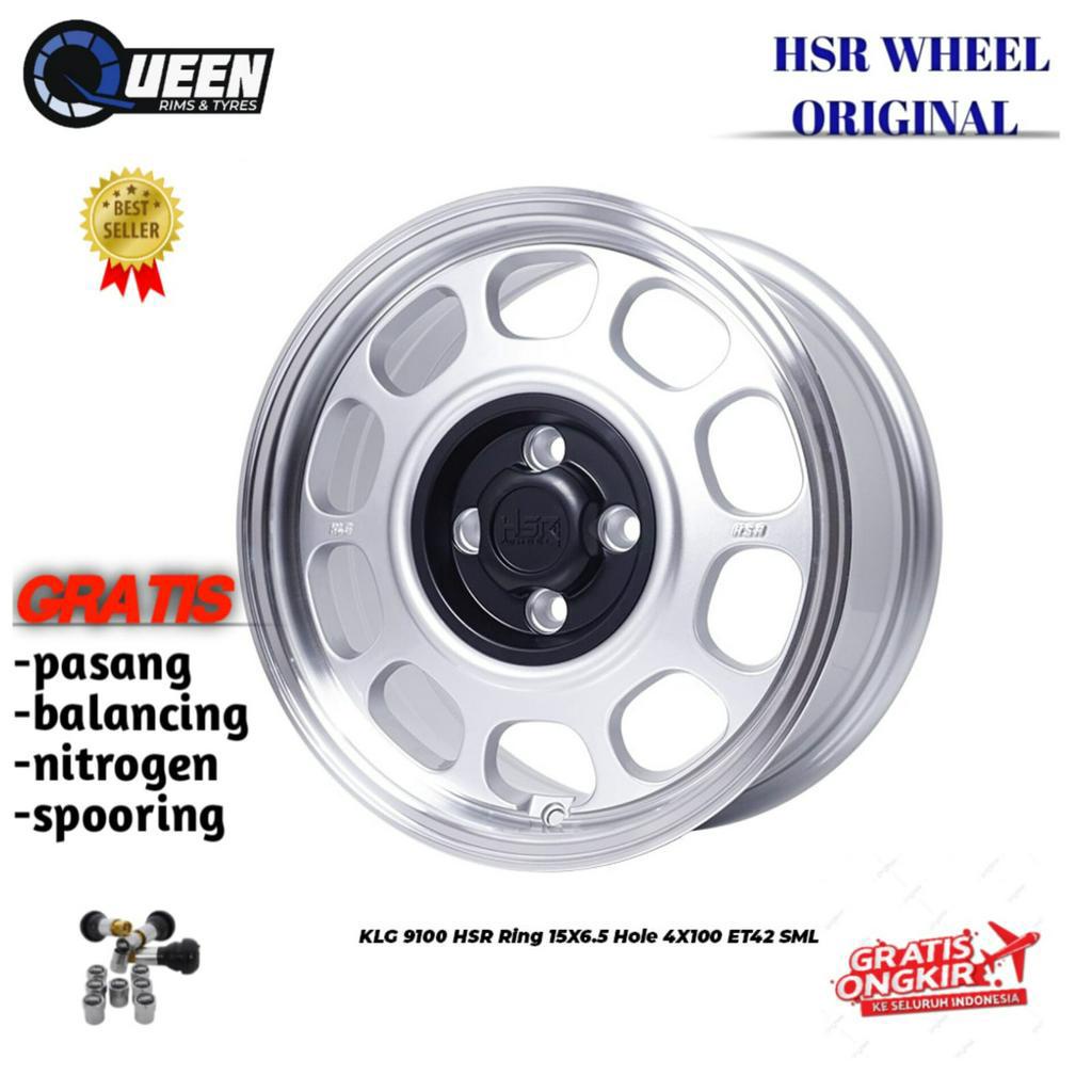Velg mobil jazz,brio,city,mazda2,agya,ayla,mobilio,lancer, HSR KLG 9100 Ring15