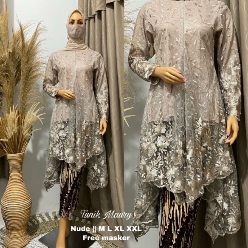 WILI MUSLIM / KEBAYA SHANGHAI / KEBAYA MODERN / KEBAYA SLETING DEPAN / KEBAYA PESTA / KEBAYA WISUDA 