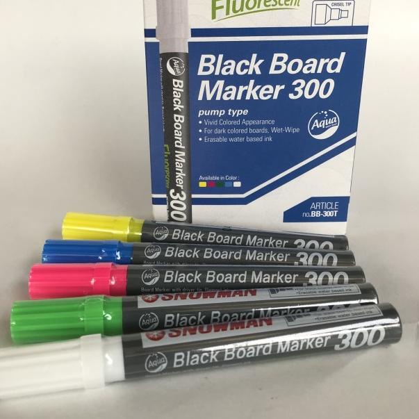

✳ spidol blackboard marker SNOWMAN 300 - Putih ➥