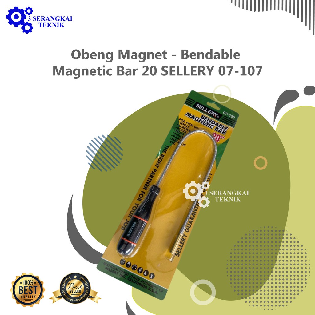 Obeng Magnet - Bendable Magnetic Bar 20&quot; SELLERY 07-107