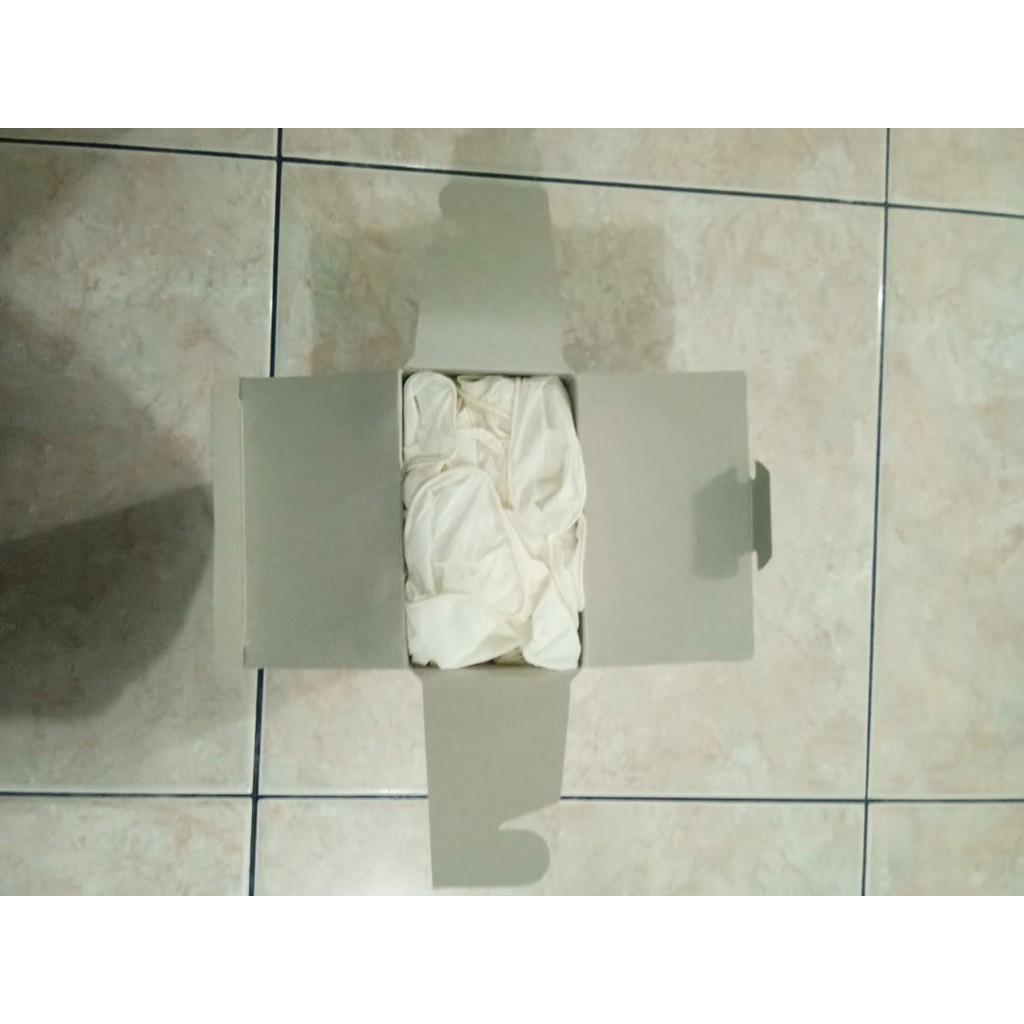 SARUNG TANGAN KARET LATEX POWDER FREE HANDSEAL - Isi 100
