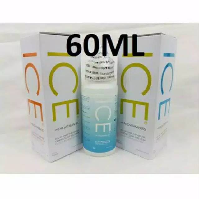 Air Softlens / Cairan Pembersih Softlens ICE 60 ML