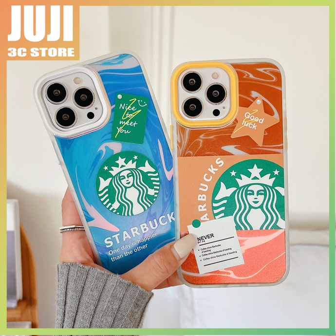 Case Motif starbucks anti Jatuh Untuk iphone 11 12 13 promax x xs xr xsmax 7 8 plus