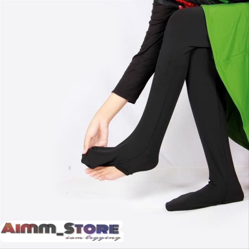 Premium,legging wudhu muslimah bahan Spandek Adem